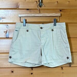 MK Jackson Hole Cotton Women's Cream Shorts 6